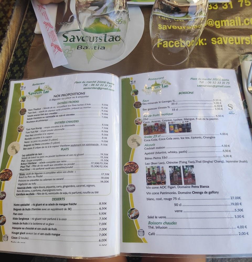 Restaurant Saveurs Lao - Menu Image 3
